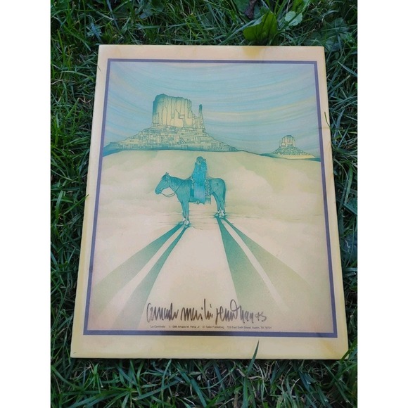 Other - Vintage La Centinela 1988 Amado M. Pena Jr Signed Art 9" X 12"